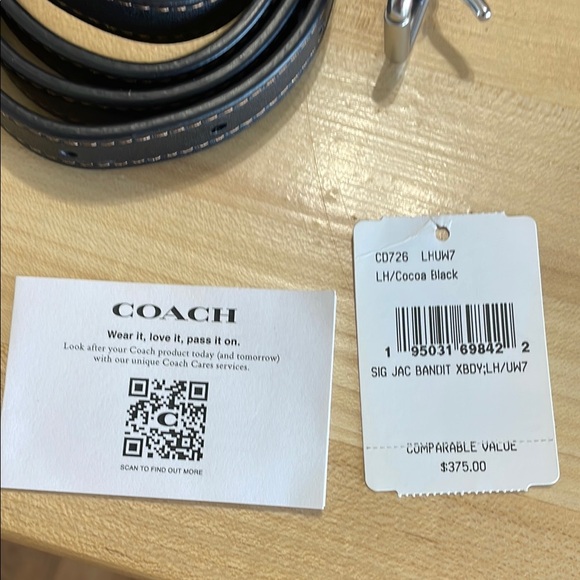 New Coach Bandit Crossbody Signature Crossbody Bag - Picture 12 of 12